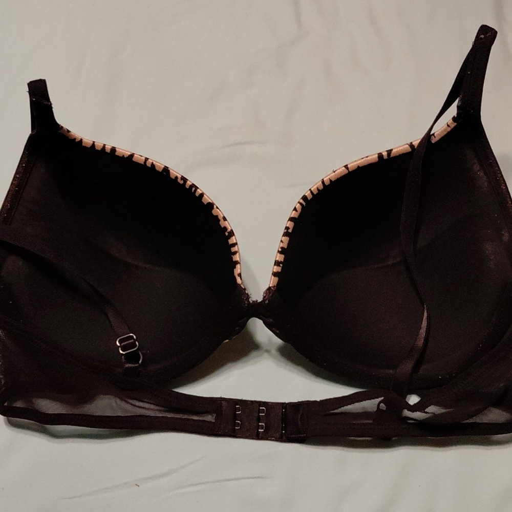 Leopard Print Push-Up Bra - Picture 2 of 4
